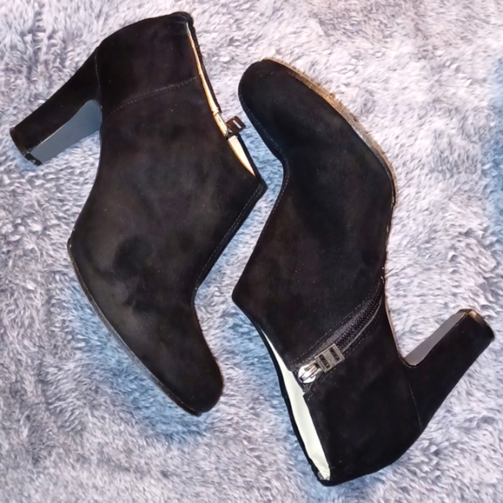 Nine West Suede Ankle Boots